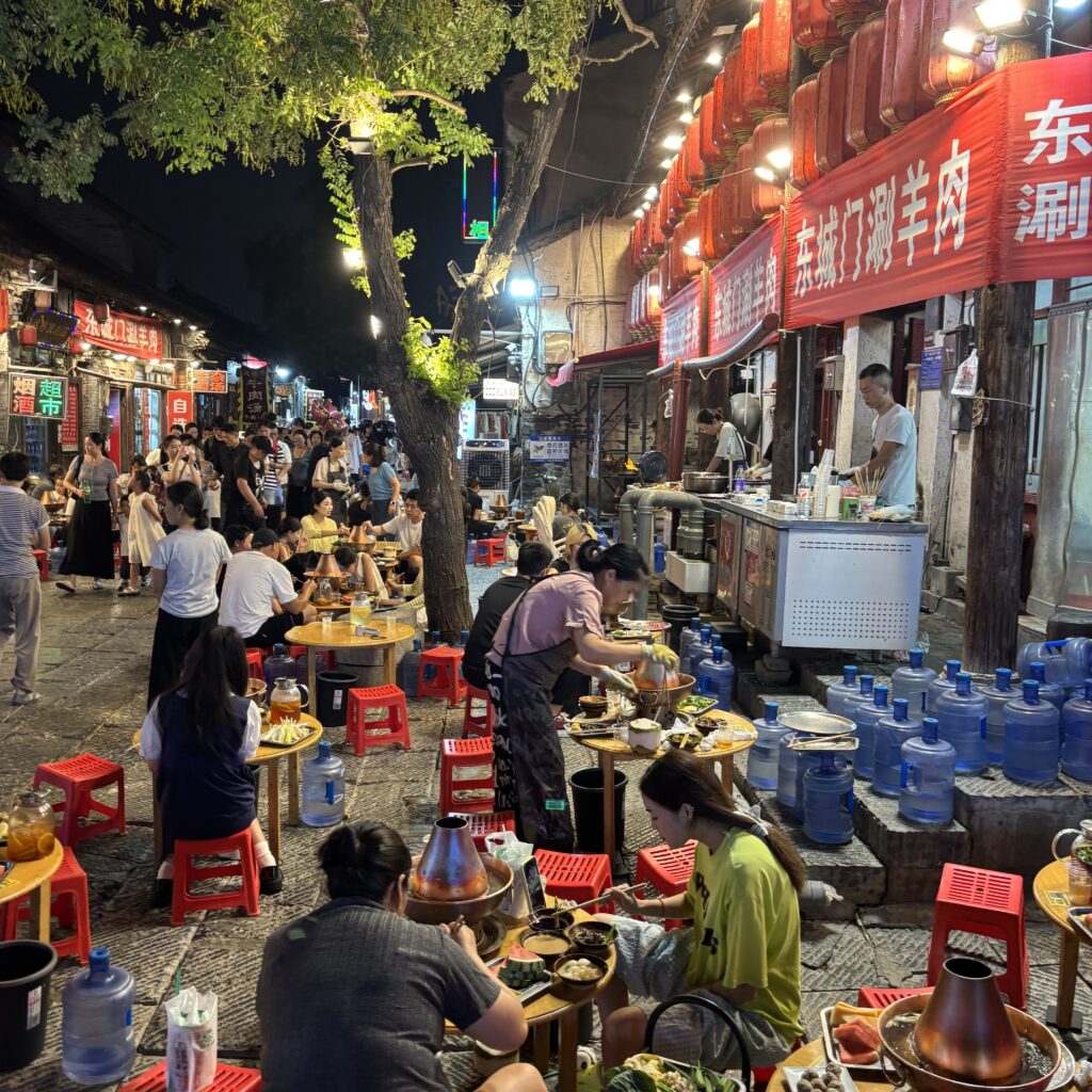 Nocny Market Chiny